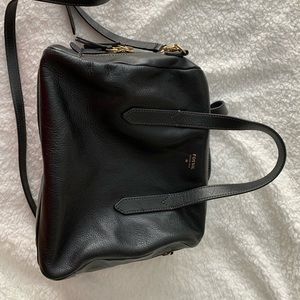 Black Fossil Sydney Satchel